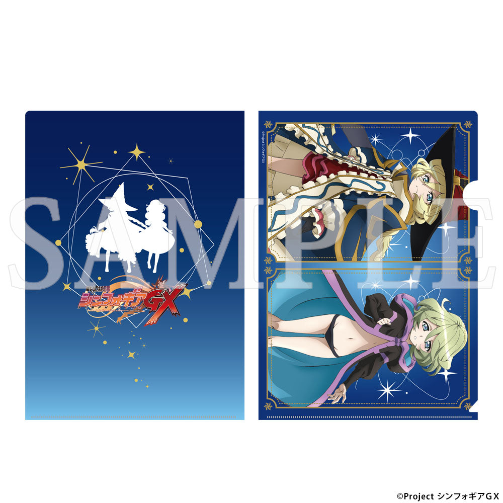 【予約商品】「藤本さとる画集『戦姫絶唱シンフォギア』アートワークス」 描き下ろしクリアファイルA