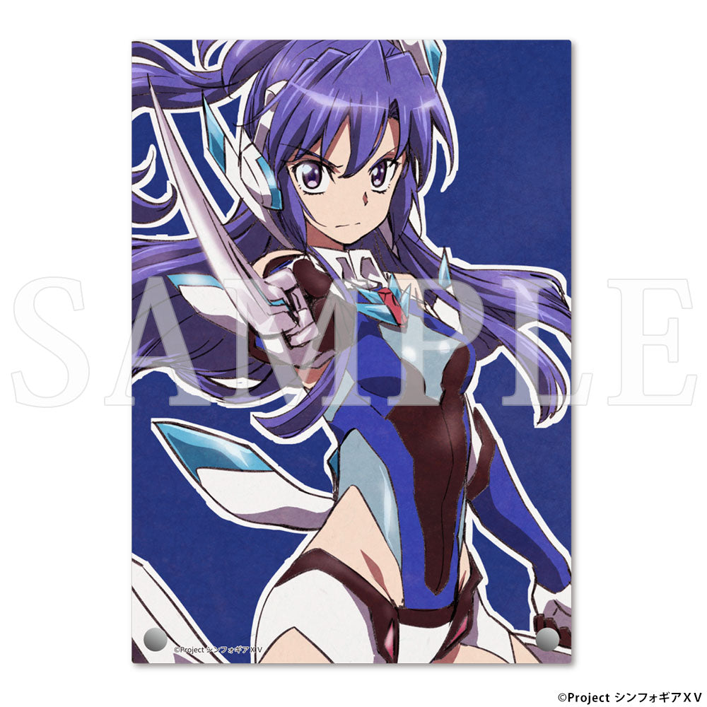 【予約商品】「藤本さとる画集『戦姫絶唱シンフォギア』アートワークス」 応援イラスト アクリルパネル 風鳴翼