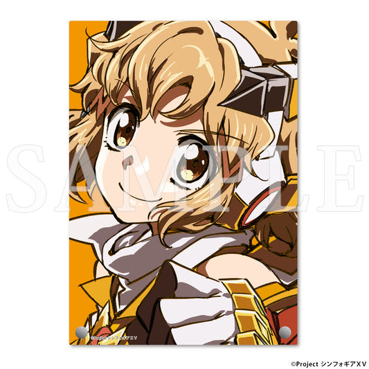 【予約商品】「藤本さとる画集『戦姫絶唱シンフォギア』アートワークス」 応援イラスト アクリルパネル 立花響