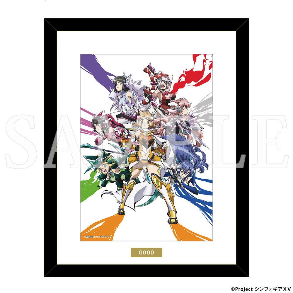 【予約商品】「藤本さとる画集『戦姫絶唱シンフォギア』アートワークス」 キャラファイングラフ(シリアルナンバー入り)