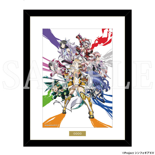 【予約商品】「藤本さとる画集『戦姫絶唱シンフォギア』アートワークス」 キャラファイングラフ(シリアルナンバー入り)